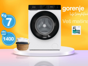 VES MASINA GORENJE 7KG 1400 OBRTAJA 5 GODINA GARANCIJA