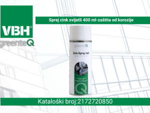 Sprej cink svijetli 400 ml -zaštira od korozije