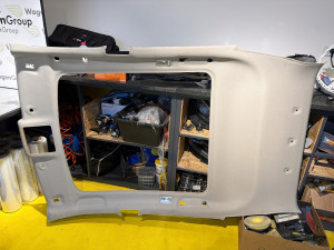 Krovni tapacirung sa panoramom Nissan Qashqai J11