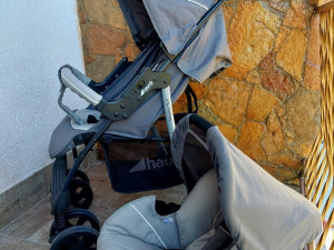 DJECIJA KOLICA Bebe  HAUCK SHOPPER 2u1 sa AUTOSJEDALICOM Kao nova