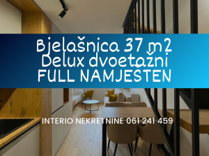 Bjelašnica apartman 37 m2 KOMPLETNO NAMJEŠTEN LUX NOVOGRADNJA
