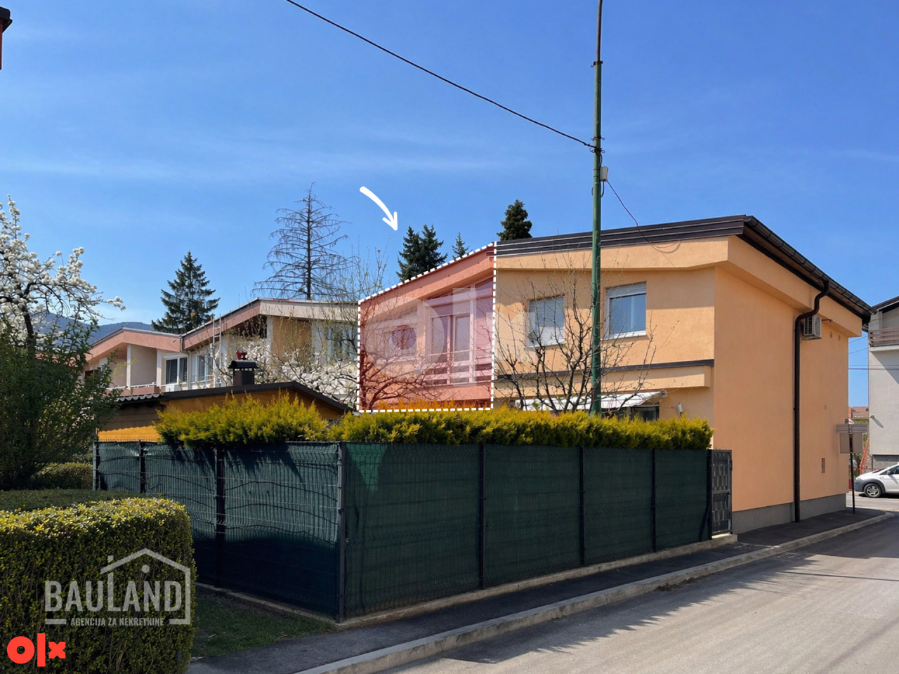 BAULAND/ Dvoetažni stan 97m2/ Dvorište i garaža/Pejton Ilidža 3
