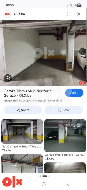 POTREBNA Garaža Sarajevo - Novi Grad