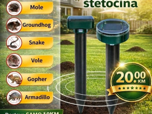 Solarni rastjerivac krtica,zmija i ostalih stetocina 2 komada