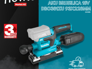 Aku ekcentrična brusilica polirka Makita DBO381ZU