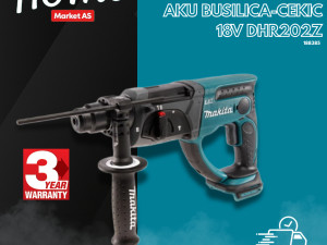 Aku Udarna Čekić Bušilica MAKITA DHR202Z