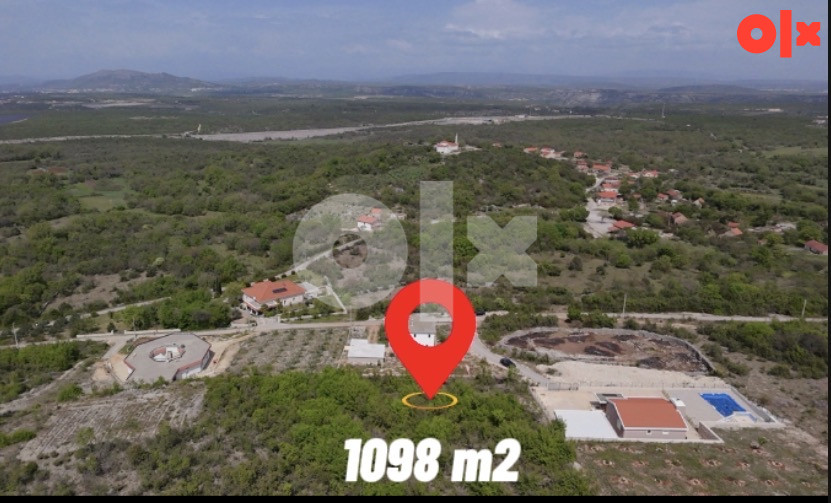 Građevinsko zemljište Ljubuški / 1098 m2