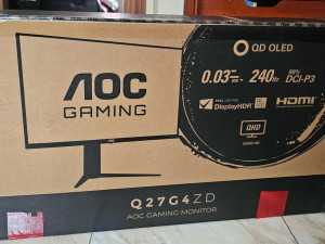 AOC Monitor Gaming QD OLED Q27G41ZDF 26.5", QHD (2560x1440),
