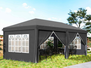 Šator/ gazebo/ paviljon 3x6 m, brzo sklopivi sa bočnim stranicama