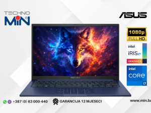 ASUS VivoBook 14 X1404VA-I712512 14" FHD i7-1355U 24 RAM, 512 SSD