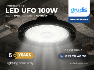 LED UFO 100W 3CCT INDUSTRIJSKA RASVJETA