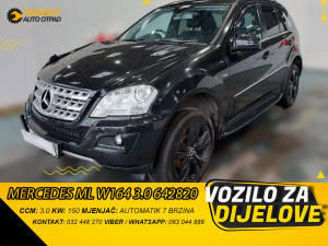 MERCEDES ML W164 3.0 2011 DIZEL MJENJAC MOTOR 642820 DIJELOVI