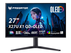 Acer Predator X27U X1bmiiphx 27" 3840 x 2160 (4K UHD)  240Hz OLED