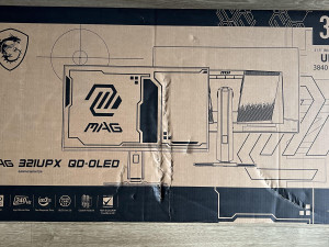 MSI MAG 321UPDE ,  QD  OLED  165HZ 3840 x 2160 (4K UHD)