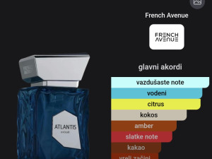 Dekant Parfema French Avenue Atlantis Extrait 10ml
