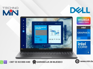 Dell Pro 16 PC16250 - 16" FHD+, Core 5 120U, 16GB RAM, 512GB SSD