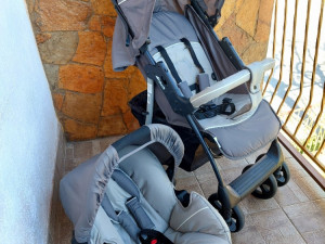 DJECIJA KOLICA Bebe  HAUCK SHOPPER 2u1 sa AUTOSJEDALICOM Kao nova