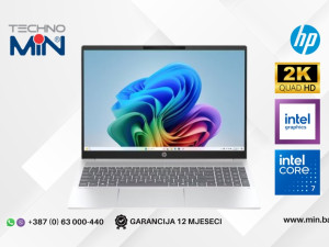 HP OmniBook 5 16-ba1005nm - 16" 2K, Core 7 150U 32GB RAM, 1TB SSD