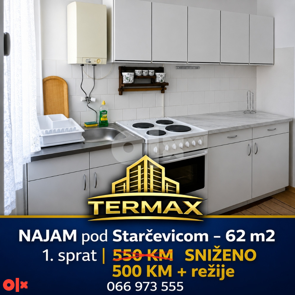 SNIŽENO - NAJAM pod Starčevicom "Grozdovi"