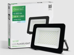 LED reflektor Green Tech 8500 lm, 100W, 6500K, IP65