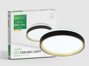 LED plafonjera Green Tech 24W, 4000K, promjer 39cm