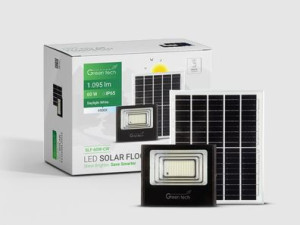 LED solarni reflektor Green Tech 60W, 6500K, IP65