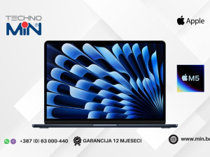 Apple MacBook Air (2026) 13.6" M5, 16GB RAM, 512GB SSD, Midnight