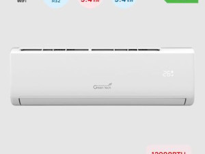 Klima Green Tech 12000BTU,3.4kW,A++, R32, -22C ~ 53C WiFi, bij.