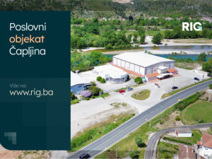 POSLOVNI OBJEKAT sa zemljišnom parcelom/ Čapljina / PRODAJA