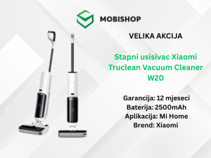 Stapni usisivac Xiaomi Truclean Vacuum Cleaner W20
