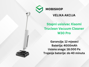 Stapni usisivac Xiaomi Truclean Vacuum Cleaner W30 Pro