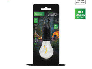 SIJALICA LED PUNJIVA ZA KAMPERE GREEN TECH 3W 4 SATA RADA