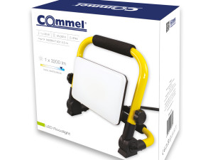LED reflektor na stalku 30 W, 1 x 3200 lm COMMEL