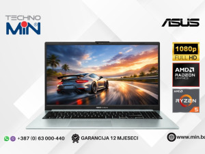 Asus VivoBook Go 15 - 15.6" Ryzen 5 7520U, 16GB RAM, 512GB SSD