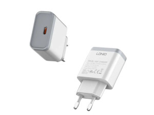 Kucni punjac LDNIO Q122 PD 27W USB C + kabal Type C