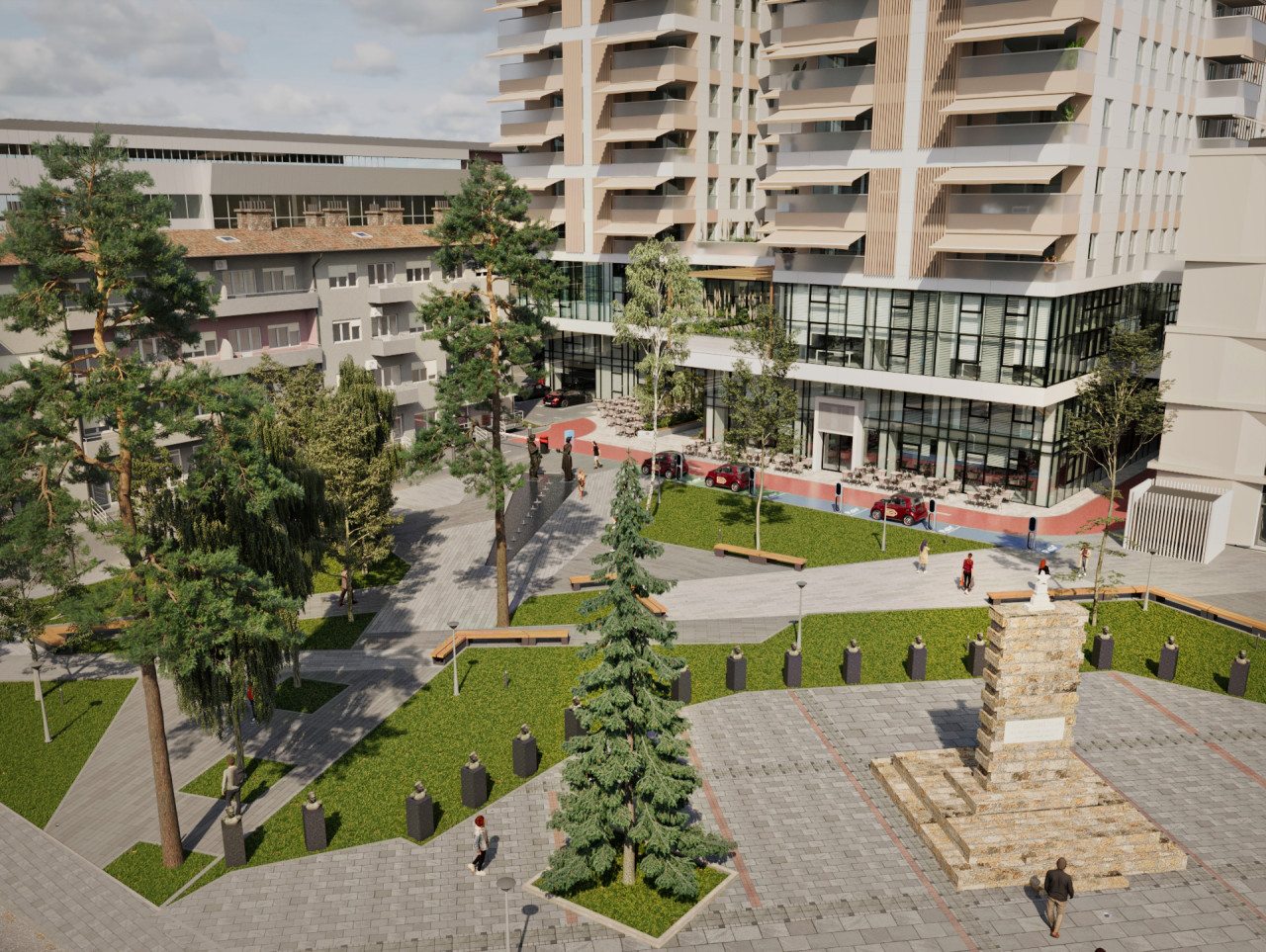 Premium prostor 365m2, Bijeli dvor-prizemlje,sprat,bašta/parking