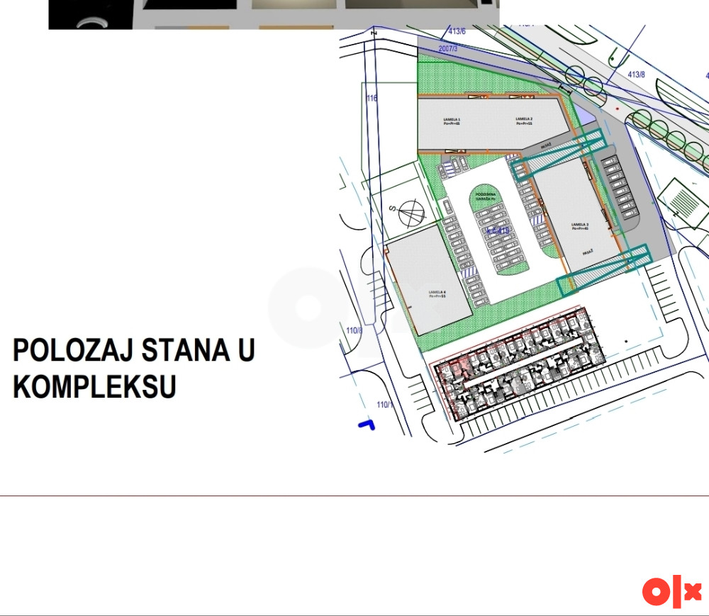 Jednosoban stan 37 m2 u izgradnji Lazarevo 4