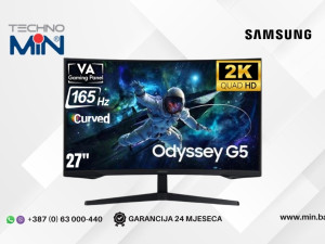 Monitor Samsung Odyssey LS27CG552EUXEN 27" Curved QHD VA 165Hz