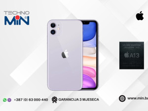 Apple iPhone 11 64GB - Crna, Bijela, Zelena, Žuta, Ljubičasta