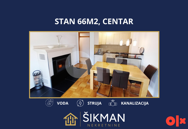 Stan Prijedor 65.88m2, centar