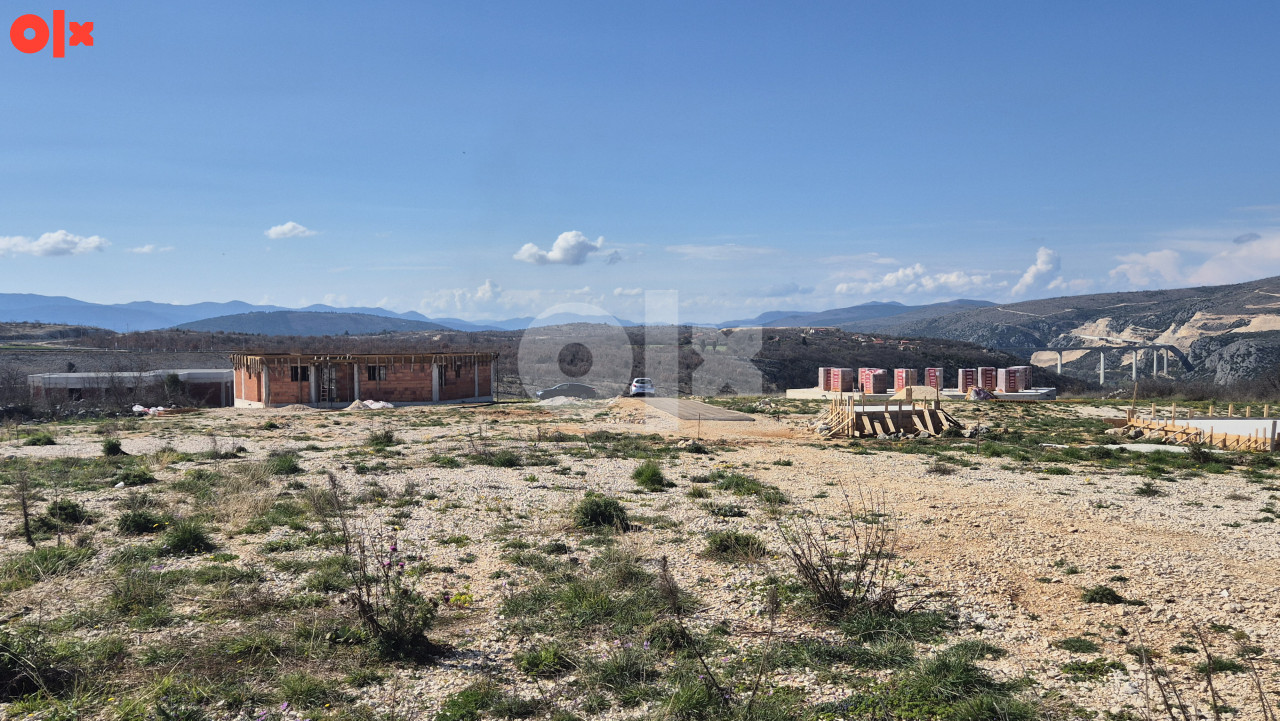Zemljište Mostar 890m2 Bivolje Brdo Capljina Pocitelj 2