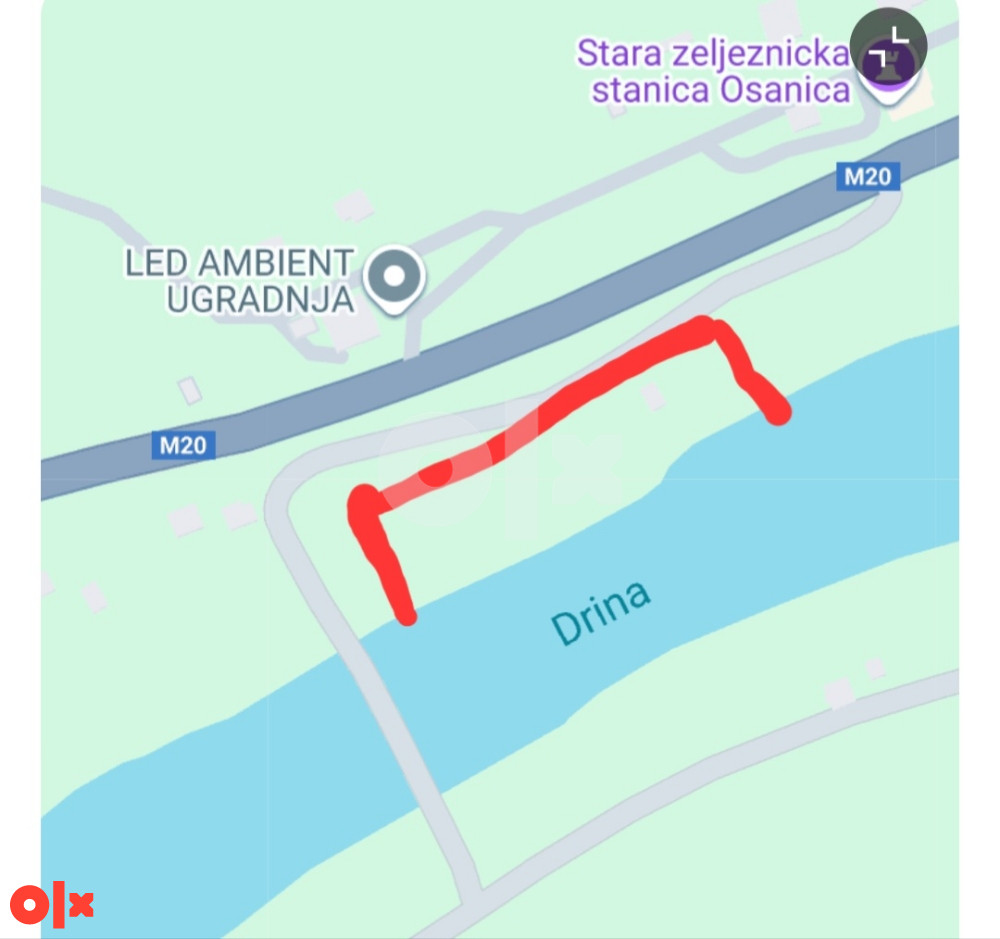 Zemljište Osanica Drina