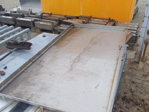 INOX POSUDA 170x88cm