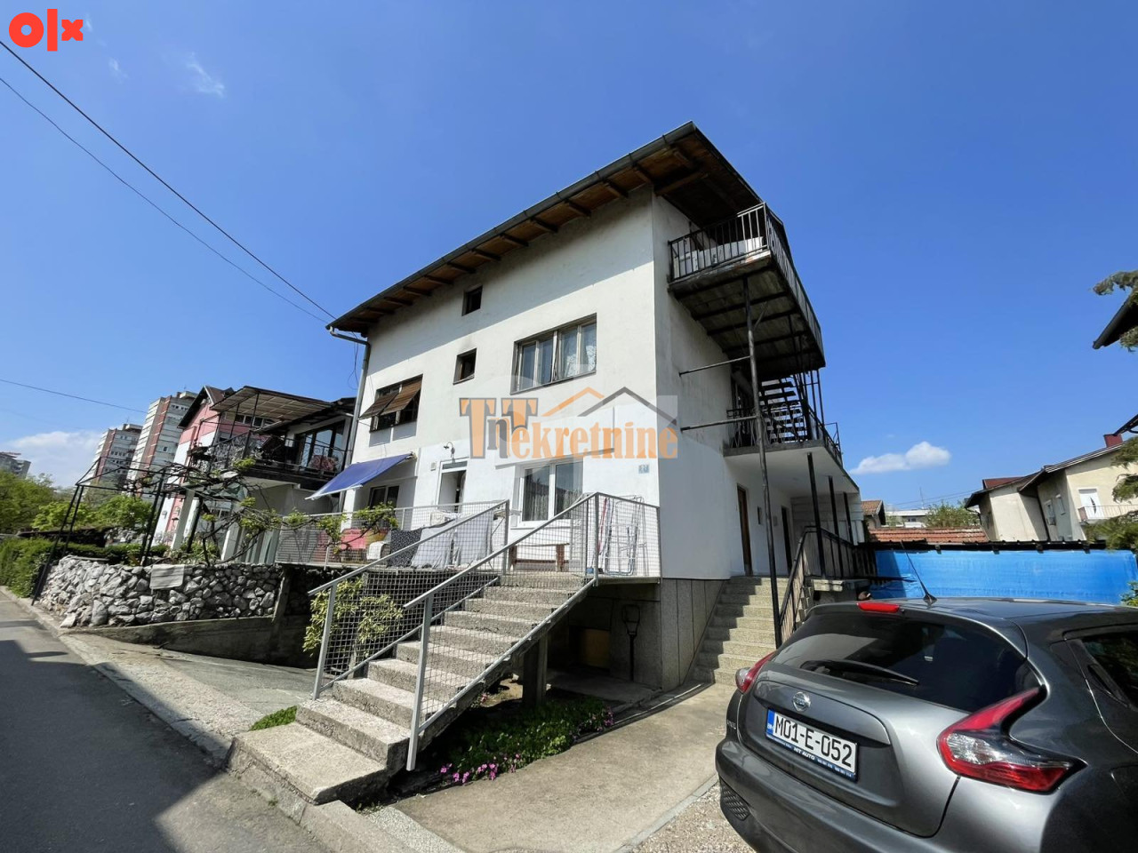 Četvorosoban stan 80m2 (sprat kuće) - Borik