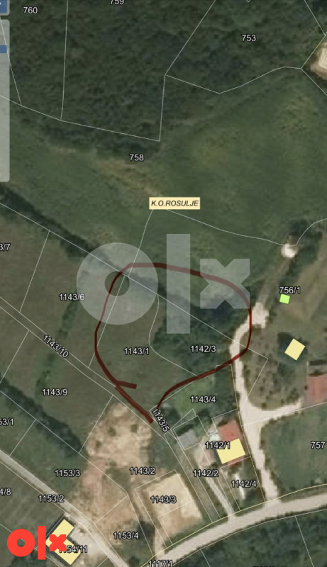 Zemljište Tešanj Rosulje 2541m2 3