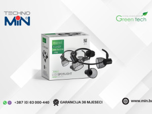 Green Tech LED trostruka spot svjetiljka AUREA-3 3xE27 max. 36W