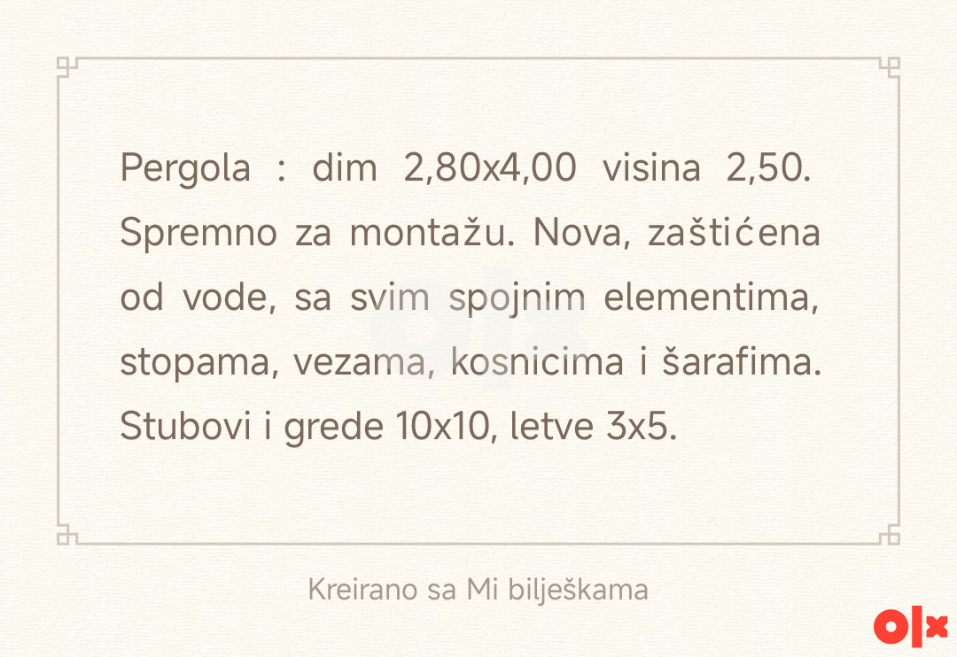 Montažni objekat Sarajevo - Novo Sarajevo 12m2