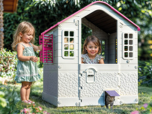 Kuca Dolu kucica djevojcice, vrtne igračke, otvor za ljubimca