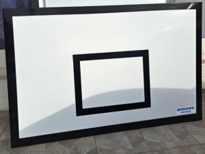 Koš tabla 140X90 + obruč + mrežica + šarafi