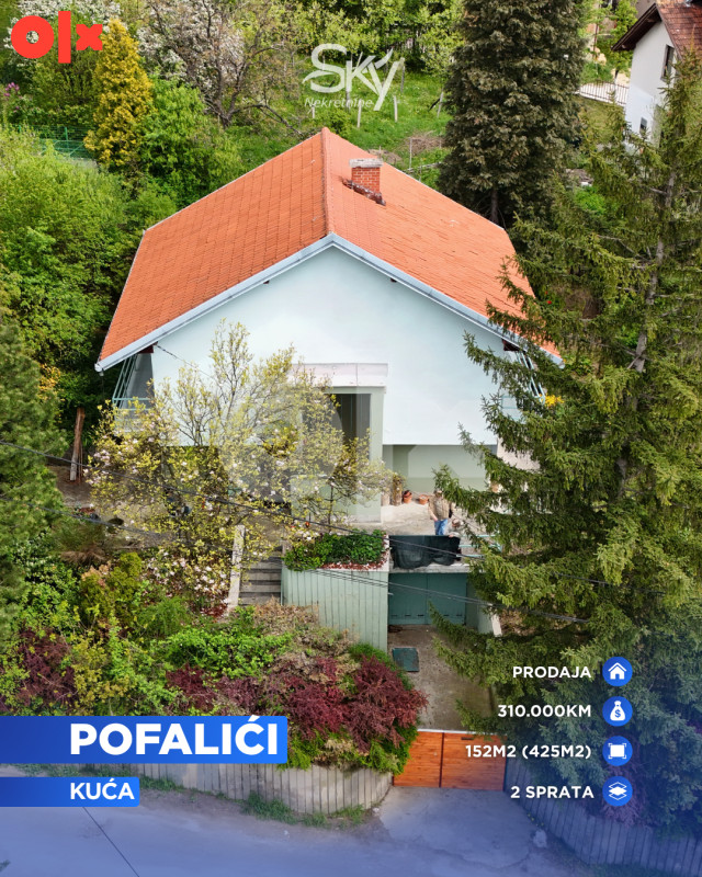 Porodična kuća sa predivnom okućnicom i SKY NEKRETNINE